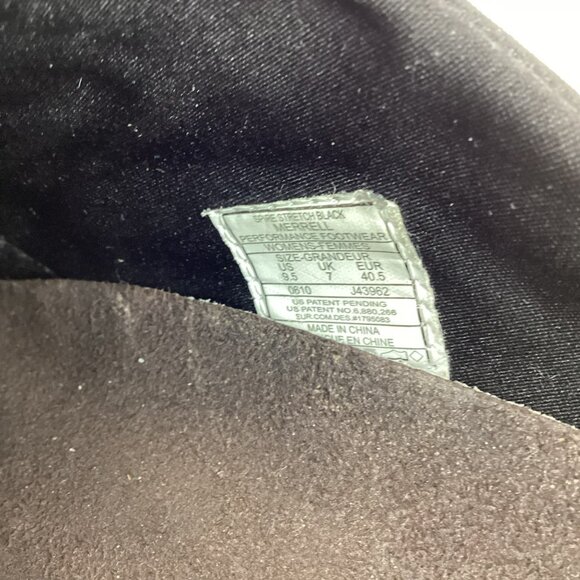 Merrell Spire Stretch Womens 9.5 Slip-On Shoes Air Cushion Black - Picture 16 of 16